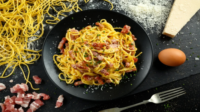 La carbonara traditionnelle