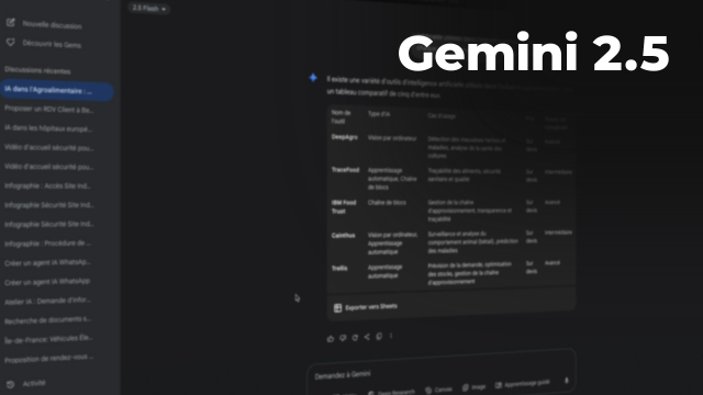 Apprendre Google Gemini 2.5 en 1h : Productivité et IA au quotidien