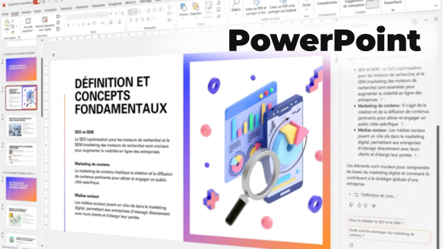 Apprendre Copilot IA pour PowerPoint