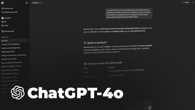 Apprendre ChatGPT-4o