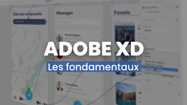 Apprendre Adobe XD - Les fondamentaux