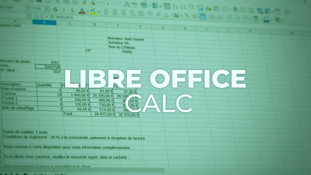 Maîtriser LibreOffice Calc