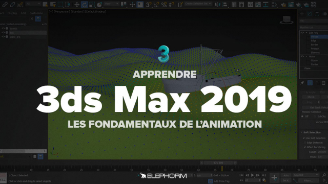 Apprendre 3ds Max 2019 - Les fondamentaux de l'animation