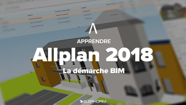 Apprendre Allplan 2018 - La démarche BIM