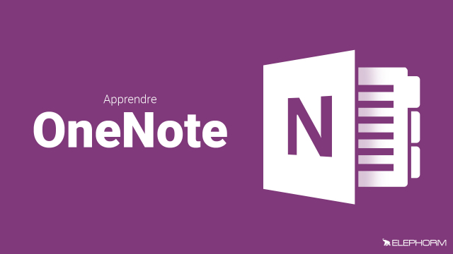Apprendre OneNote 2016 - la prise de note facile