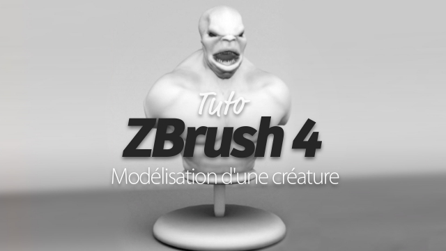 Apprendre ZBrush 4 - Modélisation d'une créature