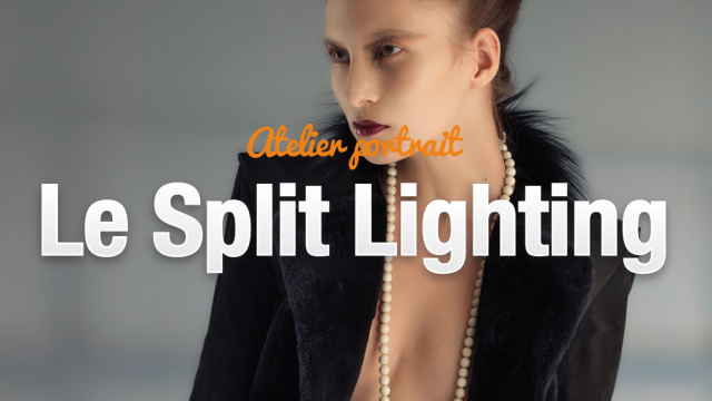 Atelier photo de mode - Le Split Lighting