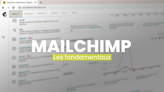 Apprendre Mailchimp - Les fondamentaux
