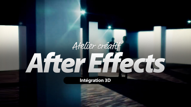 Maîtrisez After Effects - Atelier créatif - Intégration 3D