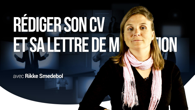 Rédiger son CV et sa lettre de motivation - Cours vidéo en ligne