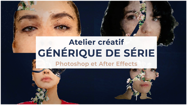 Photoshop et After effects - Reproduire le générique Swimming with sharks