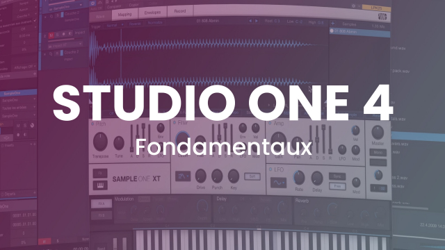 Apprendre Studio One 4